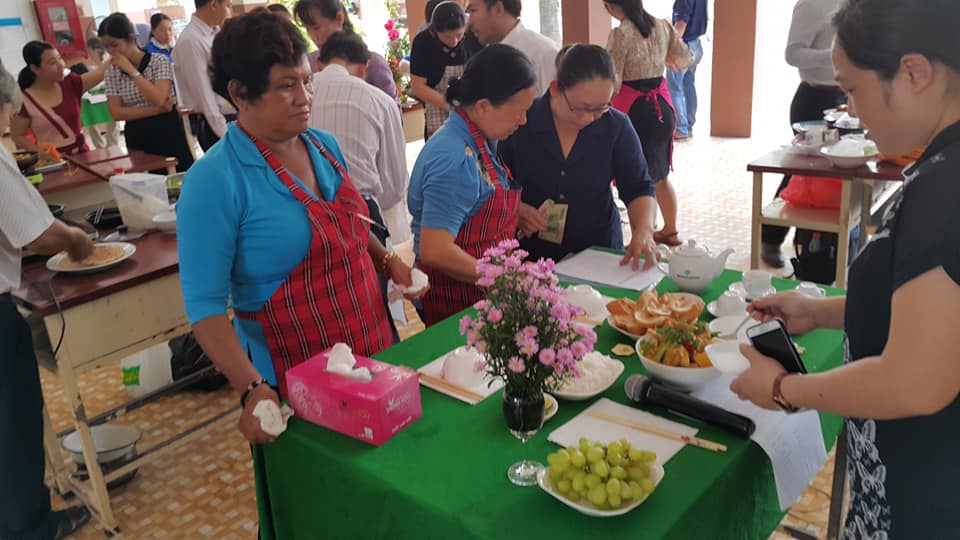 Phòng QTTB – CSVC tham gia hội thi nấu ăn mừng ngày 20/10  