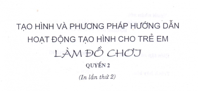 Giao trinh lam do choi cho tre