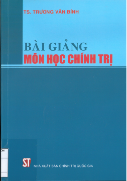 Bai Giang Mon Hoc Chinh Tri