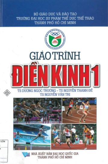 Giáo trình Điền kinh 1 1 Giáo trình Điền kinh 1 Bìa sách