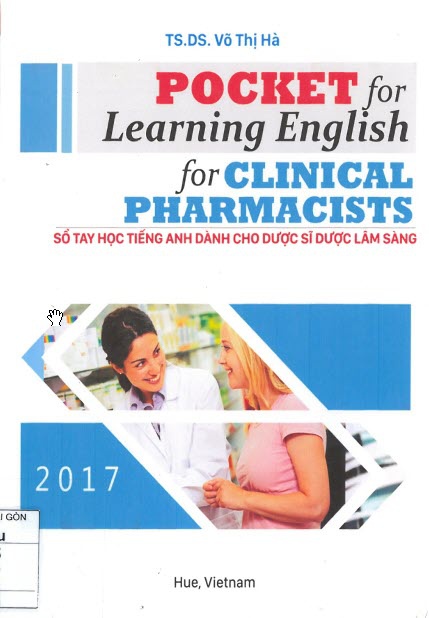 Pocket for Learning English for Clinical Pharmacists 1 Pocket for Learning English for Clinical Pharmacists Bìa sách