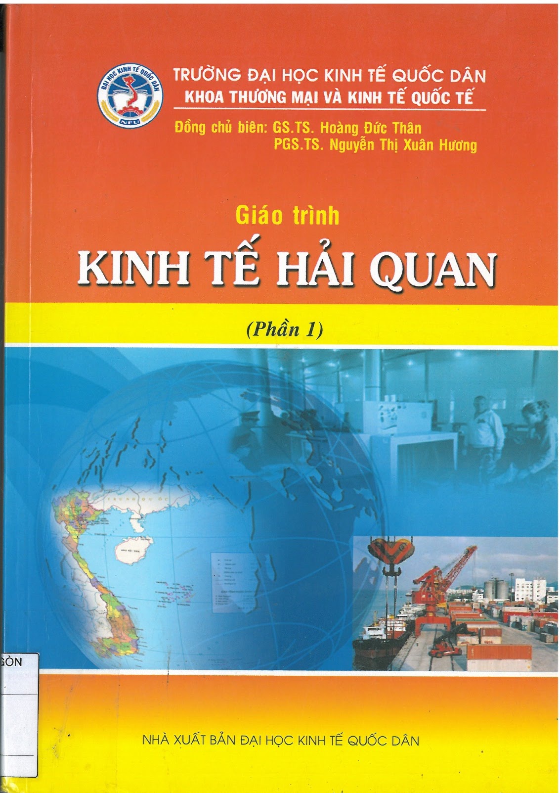 Giáo trình Kinh tế Hải Quản 1 Giáo trình Kinh tế Hải Quản Bìa sách