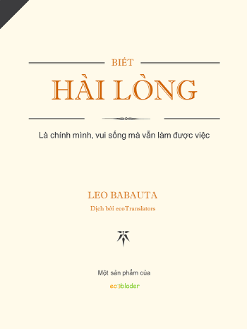Biết hài lòng 1 Biết hài lòng Bìa sách