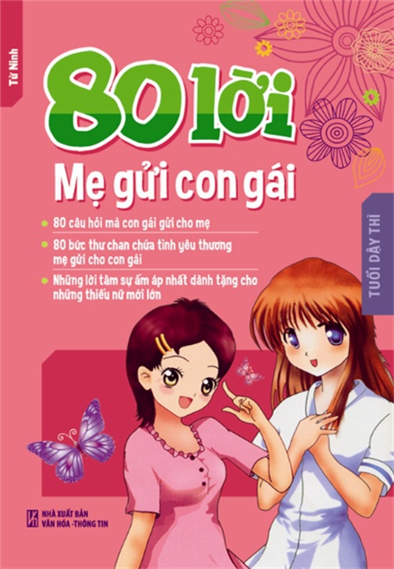 80 lời Mẹ gửi con gái 1 80 lời Mẹ gửi con gái Bìa sách