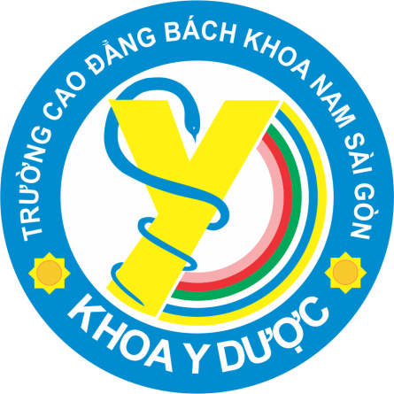 Logo Khoa Y dược - Trường Cao đẳng Bách khoa Nam Sài Gòn ✔️ 