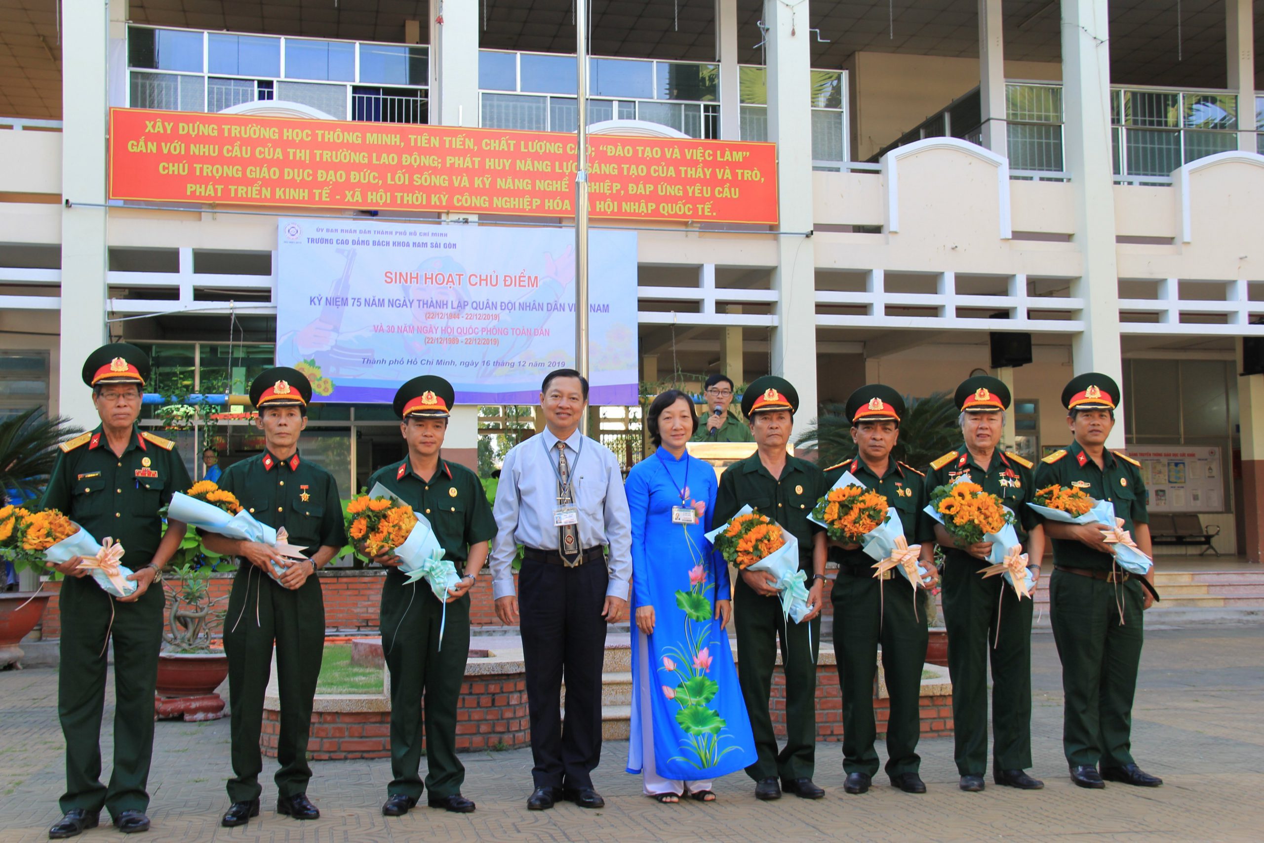 Họp Mặt Hội Cựu Chiến Binh Nam Sài Gòn Kỷ Niệm 75 Năm Ngày Thành Lập Quân Đội Nhân Dân Việt Nam