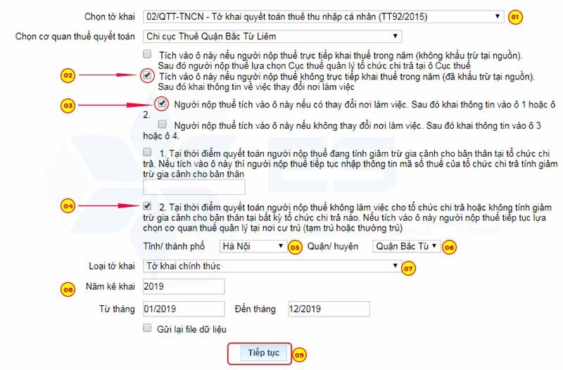 Hướng dẫn quyết toán thuế TNCN 2019 với 04 BƯỚC ai cũng làm được Hướng dẫn quyết toán thuế TNCN 2019 với 04 BƯỚC ai cũng làm được