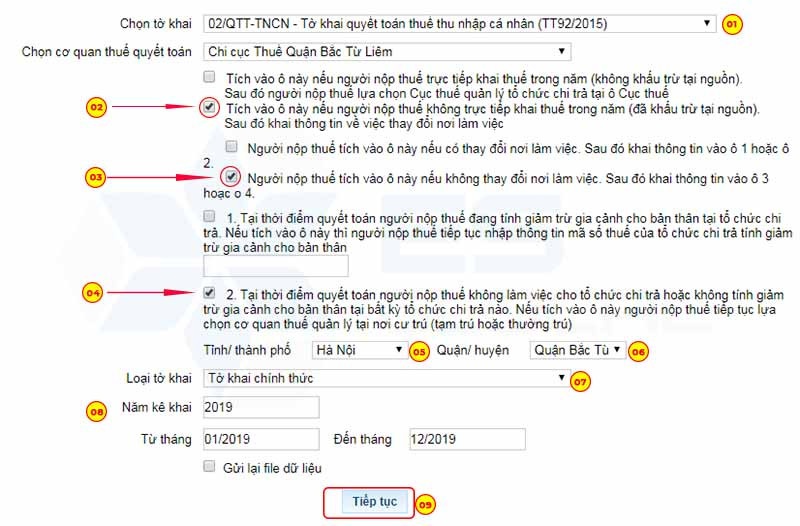 Hướng dẫn quyết toán thuế TNCN 2019 với 04 BƯỚC ai cũng làm được Hướng dẫn quyết toán thuế TNCN 2019 với 04 BƯỚC ai cũng làm được