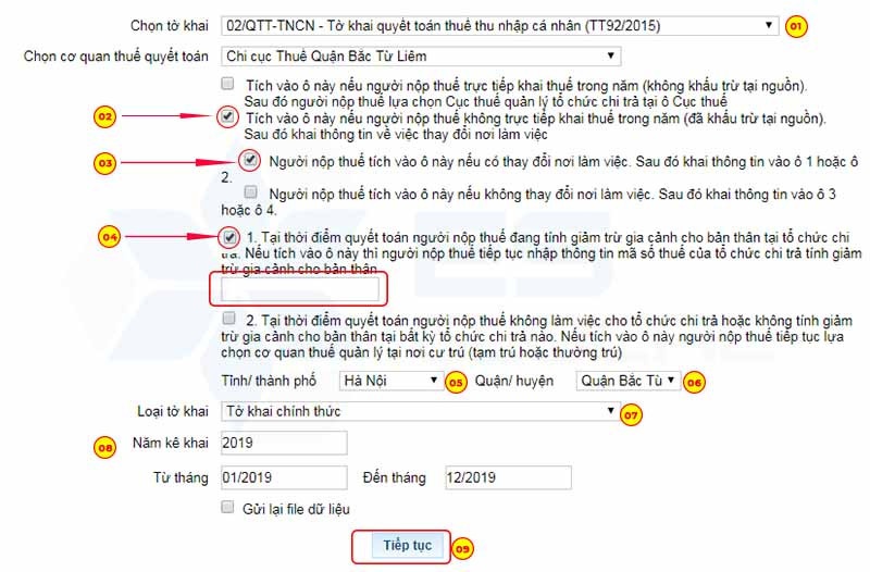 Hướng dẫn quyết toán thuế TNCN 2019 với 04 BƯỚC ai cũng làm được Hướng dẫn quyết toán thuế TNCN 2019 với 04 BƯỚC ai cũng làm được