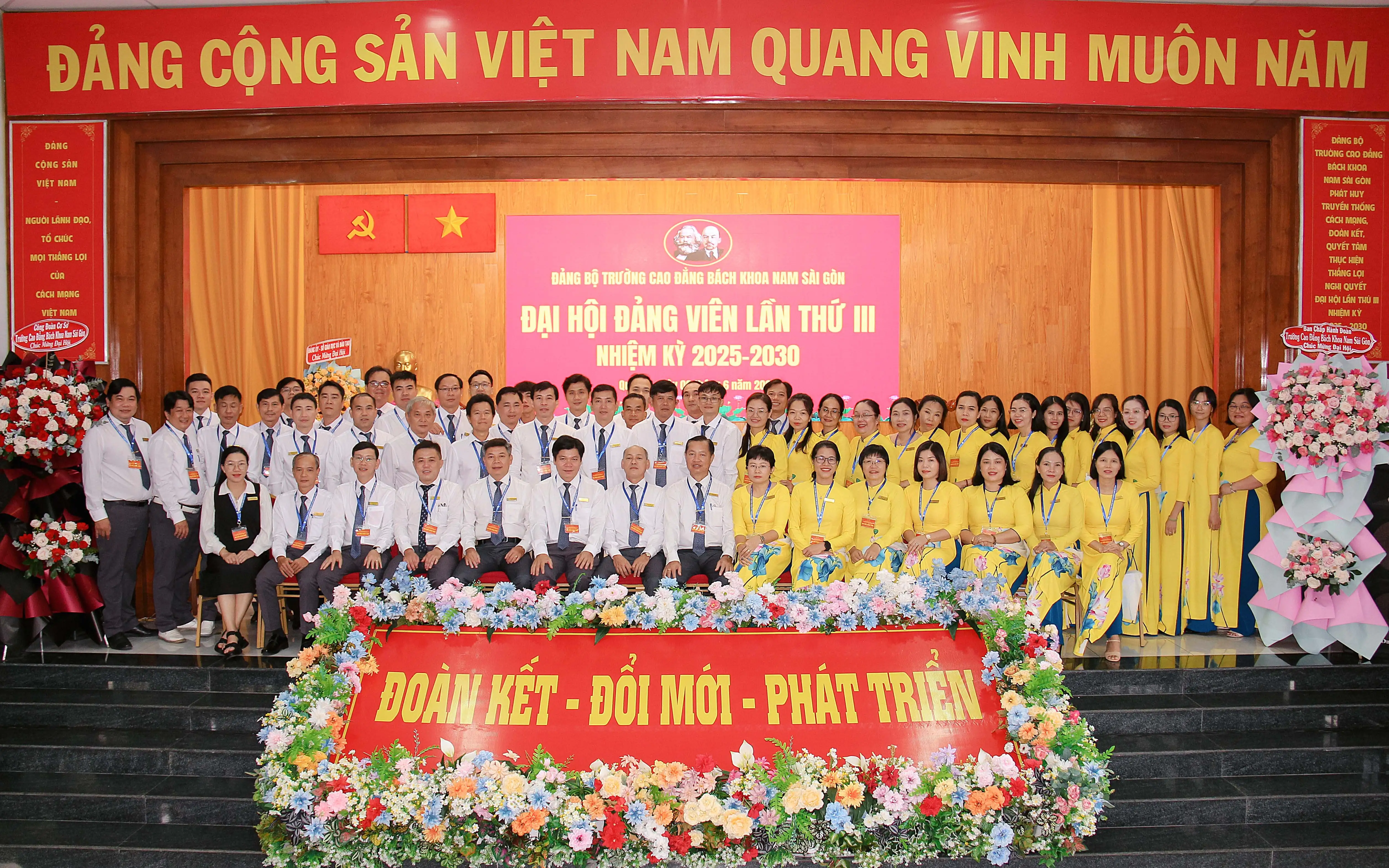 Đại hội Đảng viên Đảng bộ Trường Cao đẳng Bách khoa Nam Sài Gòn lần thứ III, nhiệm kỳ 2025-2025