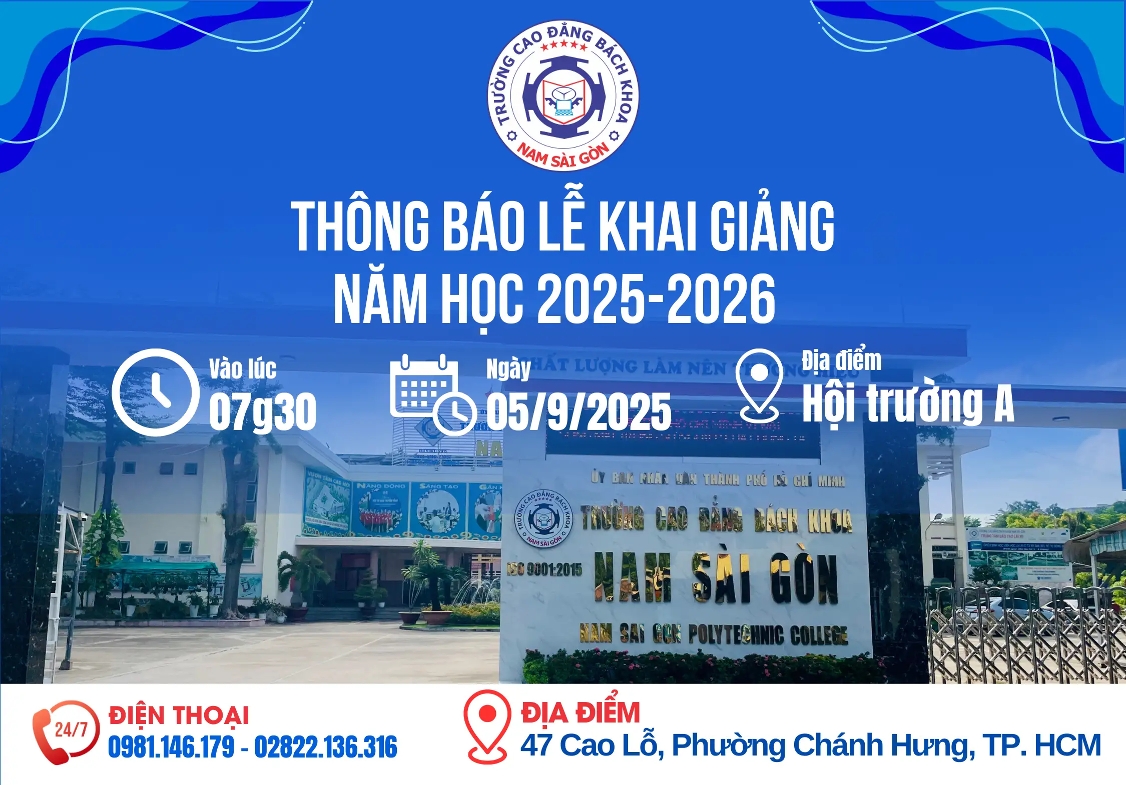 Lễ Khai giảng năm học 2025 – 2026