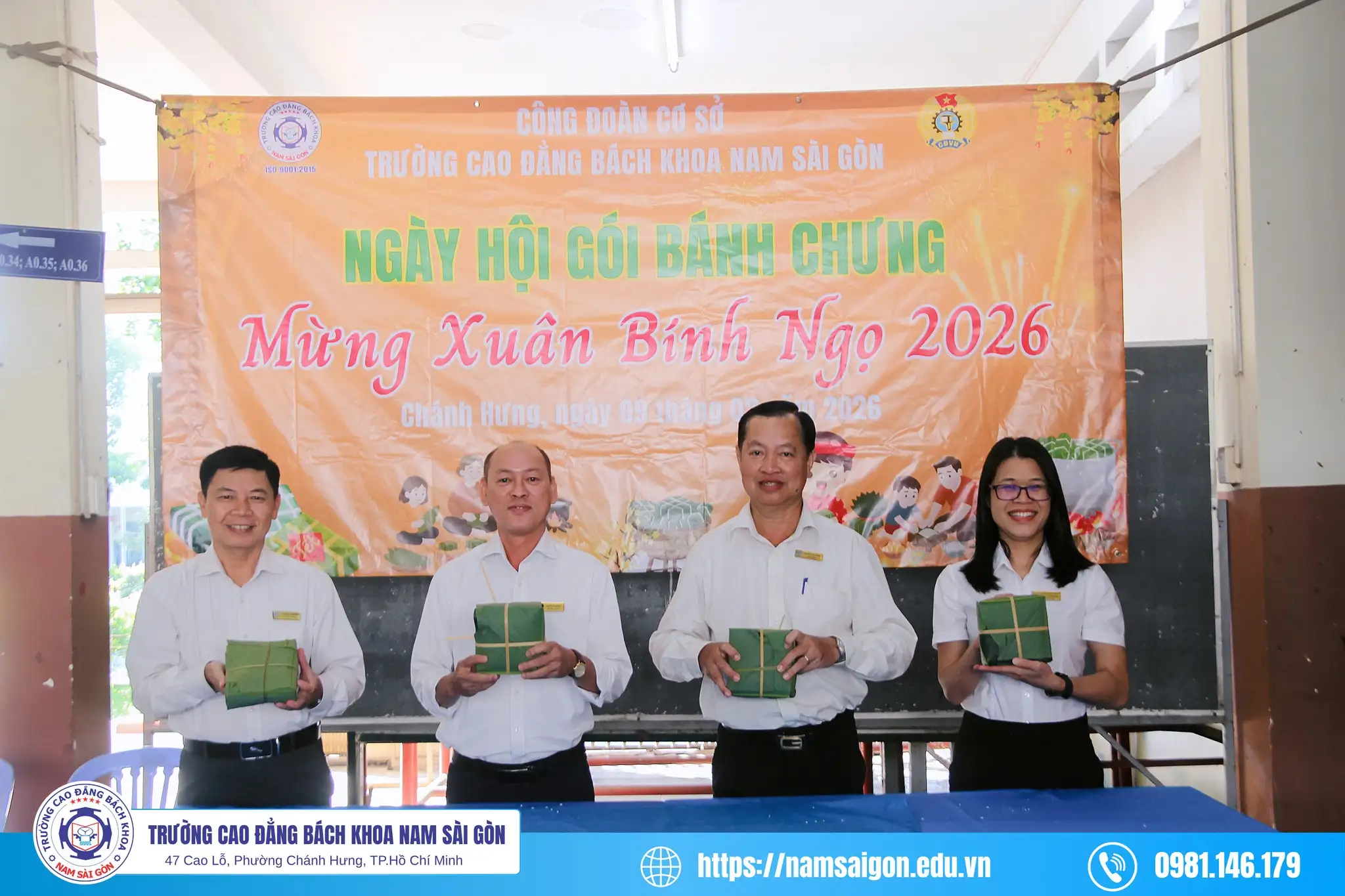 Ngày hội gói bánh chưng đón tết Bính Ngọ năm 2026